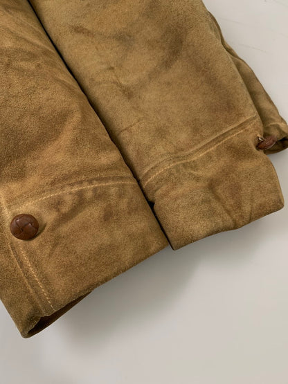 【現状渡し品】【メンズ】 USED ユーズド ムートン ボア クルミボタンコート メンズアウター メンズジャケット 146-260403-KS-01-min サイズ：不明 カラー：ベージュ系 万代Net店
