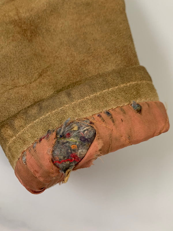 【現状渡し品】【メンズ】 USED ユーズド ムートン ボア クルミボタンコート メンズアウター メンズジャケット 146-260403-KS-01-min サイズ：不明 カラー：ベージュ系 万代Net店