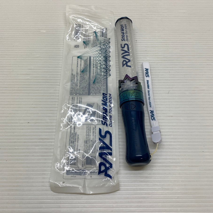 【中古品】 SnowMan ペンライト Dome Tour 2024 RAYS Dome Tour スノーマン アイドル グッズ 086-260120-em-29-min 万代Net店