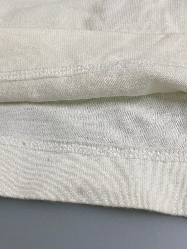 【中古品】【メンズ】 A BATHING APE アベイシングエイプ 90-00S BAPE LOGO LS TEE プリントロゴ Tシャツ 90年代 00年代 長袖 メンズ トップス ヴィンテージ 142-260127-em-19-min サイズ：S カラー：ホワイト 万代Net店