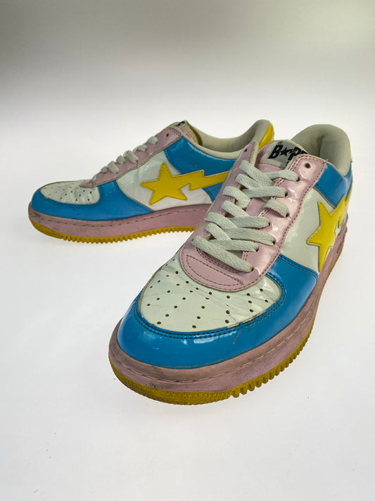 【現状渡し品】【メンズ】 A BATHING APE アベイシングエイプ BAPESTA FS-001 ベイプスタ ローカット スニーカー 靴 162-260119-kk-09-min カラー：マルチカラー 万代Net店