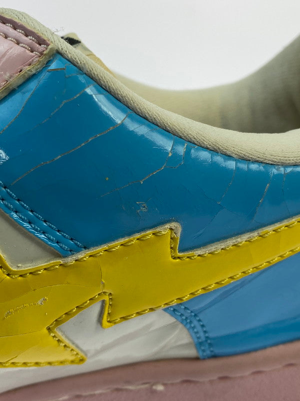 【現状渡し品】【メンズ】 A BATHING APE アベイシングエイプ BAPESTA FS-001 ベイプスタ ローカット スニーカー 靴 162-260119-kk-09-min カラー：マルチカラー 万代Net店