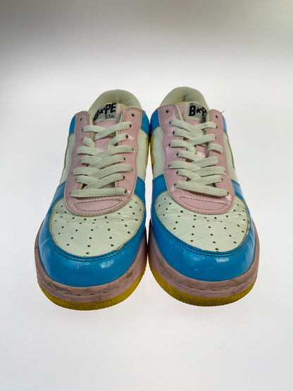 【現状渡し品】【メンズ】 A BATHING APE アベイシングエイプ BAPESTA FS-001 ベイプスタ ローカット スニーカー 靴 162-260119-kk-09-min カラー：マルチカラー 万代Net店