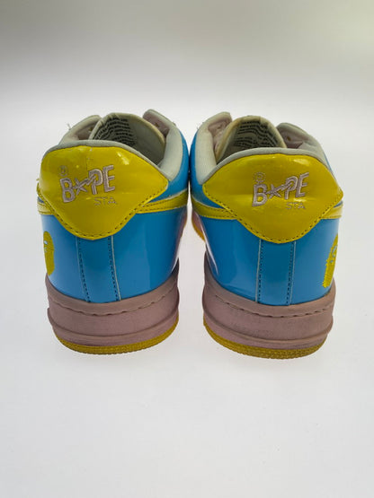 【現状渡し品】【メンズ】 A BATHING APE アベイシングエイプ BAPESTA FS-001 ベイプスタ ローカット スニーカー 靴 162-260119-kk-09-min カラー：マルチカラー 万代Net店