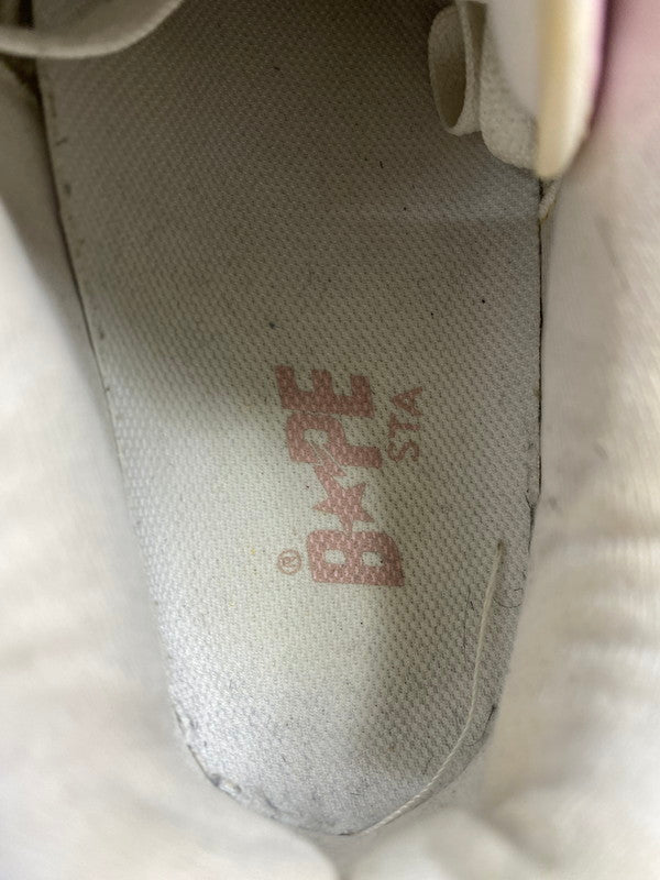 【現状渡し品】【メンズ】 A BATHING APE アベイシングエイプ BAPESTA FS-001 ベイプスタ ローカット スニーカー 靴 162-260119-kk-09-min カラー：マルチカラー 万代Net店