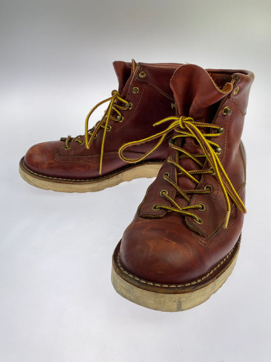 【中古品】【メンズ】 Danner ダナー DJ FOREMAN 11200X DJフォアマン ワークブーツ 靴 164-260121-kk-18-min サイズ：8 カラー：レッドブラウン 万代Net店
