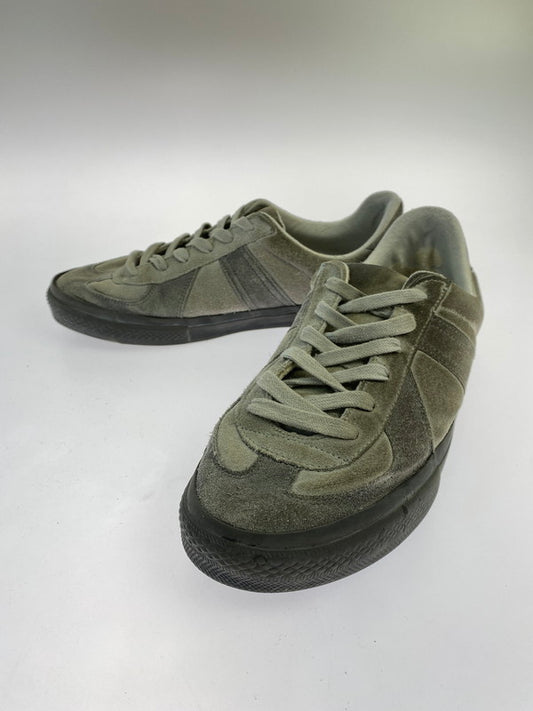 【現状渡し品】【メンズ】 GRAPHPAPER グラフペーパー × REPRODUCTION OF FOUND リプロダクションオブファウンド 別注 コラボ GERMAN MILITARY TRAINER ジャーマン ミリタリートレーナー スニーカー 靴 163-260121-kk-13-min サイズ：42 カラー：GREY 万代Net店