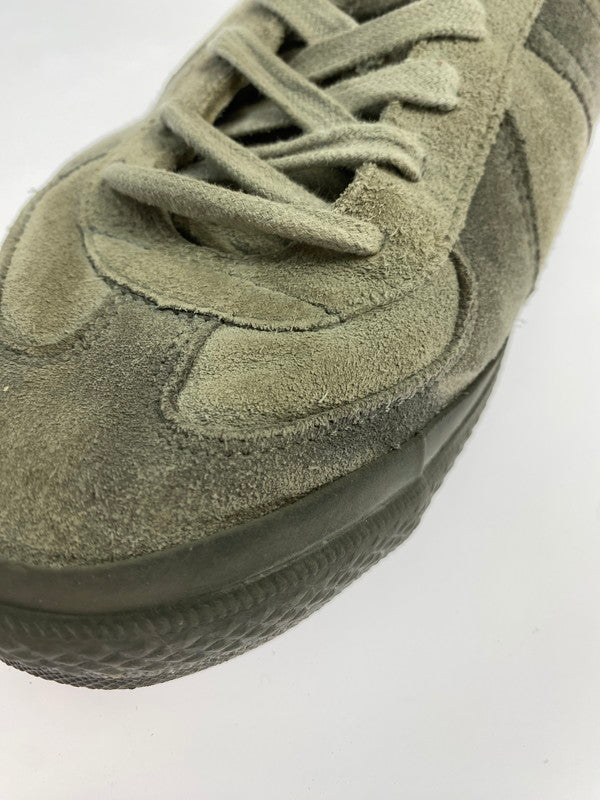 【現状渡し品】【メンズ】 GRAPHPAPER グラフペーパー × REPRODUCTION OF FOUND リプロダクションオブファウンド 別注 コラボ GERMAN MILITARY TRAINER ジャーマン ミリタリートレーナー スニーカー 靴 163-260121-kk-13-min サイズ：42 カラー：GREY 万代Net店