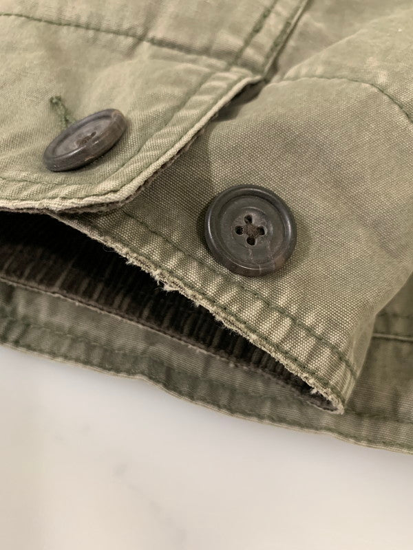 【現状渡し品】【メンズ】 OLD GAP オールドギャップ 90S HUNTING JAKCET ハンティングジャケット メンズジャケット メンズアウター 146-260403-KS-07-min サイズ：L カラー：グリーン系 万代Net店