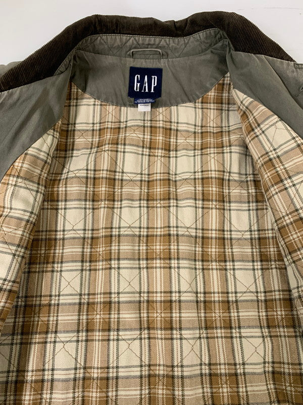 【現状渡し品】【メンズ】 OLD GAP オールドギャップ 90S HUNTING JAKCET ハンティングジャケット メンズジャケット メンズアウター 146-260403-KS-07-min サイズ：L カラー：グリーン系 万代Net店