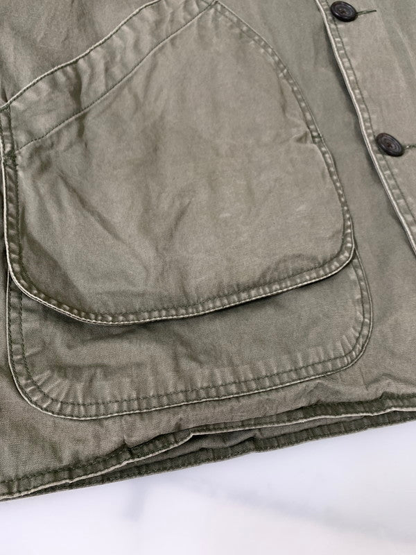 【現状渡し品】【メンズ】 OLD GAP オールドギャップ 90S HUNTING JAKCET ハンティングジャケット メンズジャケット メンズアウター 146-260403-KS-07-min サイズ：L カラー：グリーン系 万代Net店
