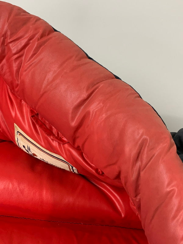 【現状渡し品】【メンズ】 MONCLER モンクレール 80S SKI WEAR DOWN JACKET ダウンジャケット アウター 141-260120-AS-5-min サイズ：下記参照 カラー：ネイビー 万代Net店