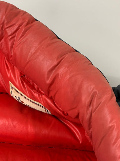 【現状渡し品】【メンズ】 MONCLER モンクレール 80S SKI WEAR DOWN JACKET ダウンジャケット アウター 141-260120-AS-5-min サイズ：下記参照 カラー：ネイビー 万代Net店