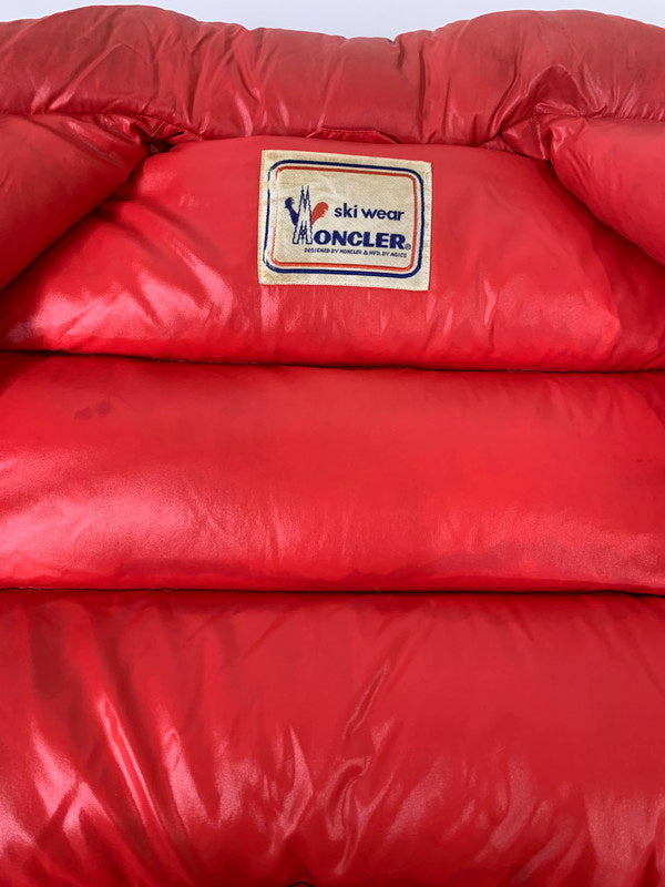 【現状渡し品】【メンズ】 MONCLER モンクレール 80S SKI WEAR DOWN JACKET ダウンジャケット アウター 141-260120-AS-5-min サイズ：下記参照 カラー：ネイビー 万代Net店