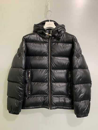 【中古品】【メンズ】 MONCLER モンクレール ALYX 9SM ALMOND DOWN JACKET F209Y1B50710 C0631 20AW アリクス アルモンド フード付きダウンジャケット メンズ アウター 141-260116-em-26-min サイズ：3 カラー：ブラック 万代Net店