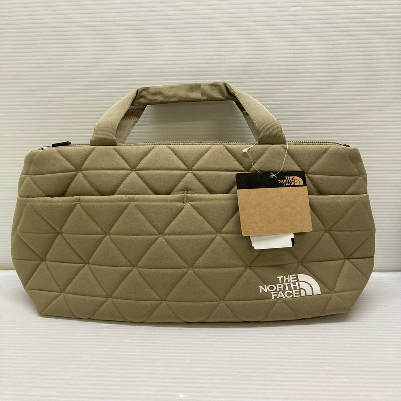 【中古品】【メンズ】 THE NORTH FACE ザ・ノースフェイス アウトドア ジオフェイスボックストート NM32355 トートバッグ ハンドバッグ 188-260130-em-29-min カラー：カーキ 万代Net店