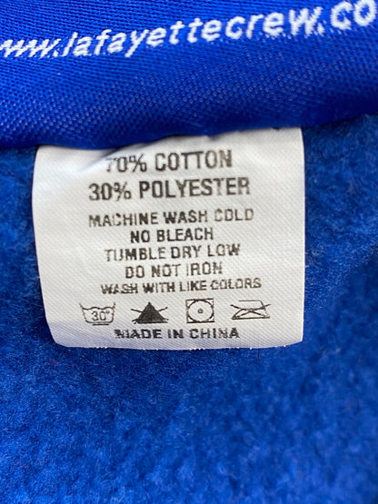 【中古品】【メンズ】 LFYT エルエフワイティー LFYTNY FLAME HOODIE フレイム フーディー 142-260321-zi-25-min サイズ：L カラー：ブルー 万代Net店