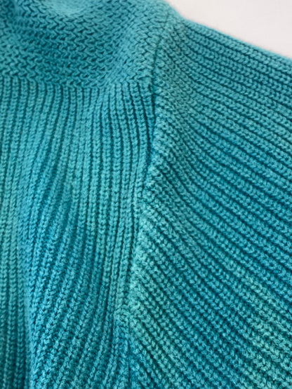 【現状渡し品】【メンズ】 L.L.Bean エルエルビーン 80-90S ヘンリーネック コットンニットセーター 144-260321-zi-26-min サイズ：M 万代Net店