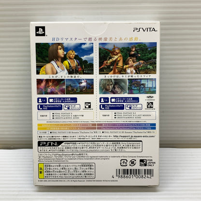 【中古品】 CERO:C Sony PS VITA ファイナルファンタジｰX X-2 HDリマスタｰ TWIN pack ゲームソフト レトロゲーム 030-260606-em-08-min 万代Net店