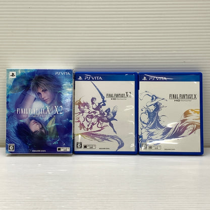 【中古品】 CERO:C Sony PS VITA ファイナルファンタジｰX X-2 HDリマスタｰ TWIN pack ゲームソフト レトロゲーム 030-260606-em-08-min 万代Net店