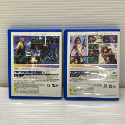 【中古品】 CERO:C Sony PS VITA ファイナルファンタジｰX X-2 HDリマスタｰ TWIN pack ゲームソフト レトロゲーム 030-260606-em-08-min 万代Net店