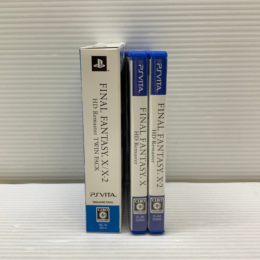 【中古品】 CERO:C Sony PS VITA ファイナルファンタジｰX X-2 HDリマスタｰ TWIN pack ゲームソフト レトロゲーム 030-260606-em-08-min 万代Net店