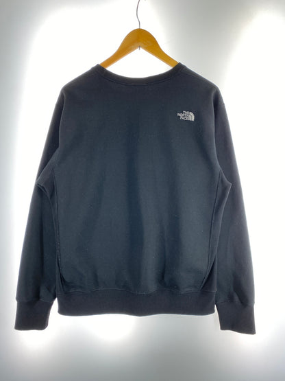 【中古品】【メンズ】 THE NORTH FACE ザ ノースフェイス CENTER LOGO　CREW SWEAT センター ロゴ クルー スウェット NT61902X トレーナー 長袖 144-260922-hu-06-min サイズ：XL カラー：ブラック 万代Net店