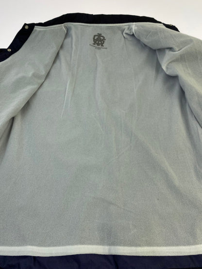 【中古品】【メンズ】 AGIT アジト ERIC HAZE PRINT COACH JACKET エリック ヘイズ プリント コーチジャケット メンズ アウター 142-260322-em-23-min サイズ：XL カラー：ネイビー 万代Net店