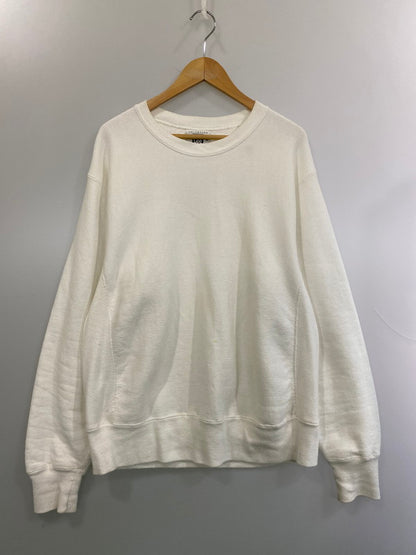 【現状渡し品】【メンズ】 Lee リー 90S CREW SWEAT SHIRT クルースウェットシャツ 146-260408-zi-14-min サイズ：L カラー：ホワイト 万代Net店