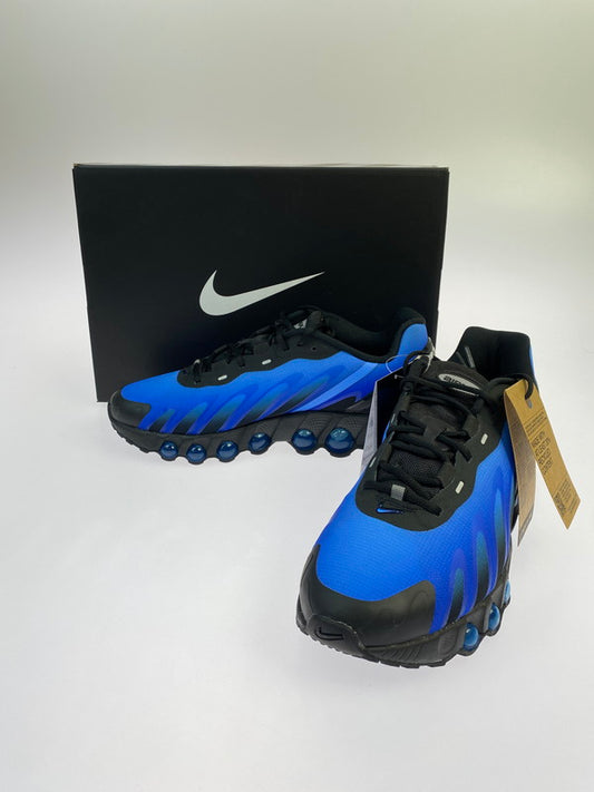 【中古美品】【メンズ】 NIKE ナイキ AIR MAX DN８HYPER ROYAL FQ7860-001 エアマックスDN8 ハイパーロイヤル メンズ スニーカー シューズ 靴 160-260115-em-02-min サイズ：28.5cm カラー：ブラック/ハイパーロイヤル 万代Net店