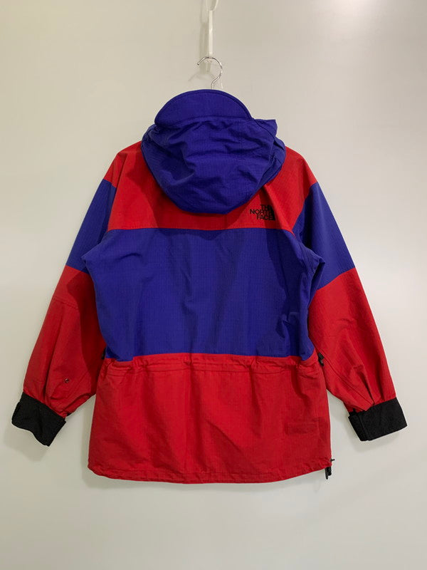 【中古品】【メンズ】 THE NORTH FACE ザ・ノースフェイス 90S CORDURA PLUS MOUNTAIN PARKA NP-2186 コーデュラ プラス ゴアテックス マウンテン パーカー メンズ アウター 144-260116-em-36-min サイズ：M カラー：レッド/ブルー 万代Net店