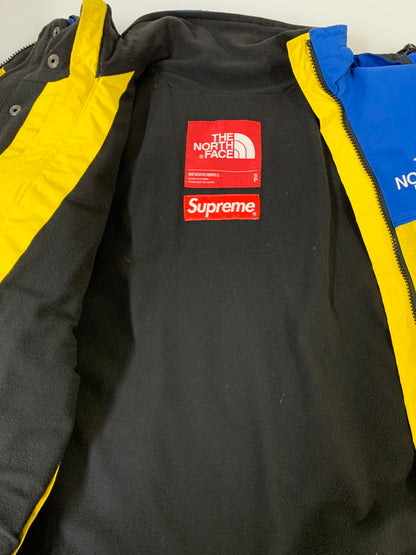 【中古品】【メンズ】 Supreme シュプリーム NP01601I ×THE NORTH FACE ノースフェイス 16SS STEEP TECH HOODED JACKET フーデットジャケット アウター 149-260120-AS-19-min サイズ：S カラー：ブルー/イエロー 万代Net店