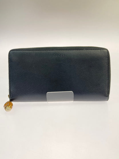 【中古品】【レディース】 GUCCI グッチ ニムフェア バンブー ラウンド長財布 453158 レディース ウォレット ランドファスナー 181-260125-em-08-min カラー：ブラック 万代Net店