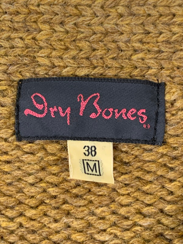 【中古品】【メンズ】 Dry Bones ドライボーンズ LETTERED SWEATER レタード セーター ニット トップス 146-260403-KS-02-min サイズ：M カラー：マスタード 万代Net店