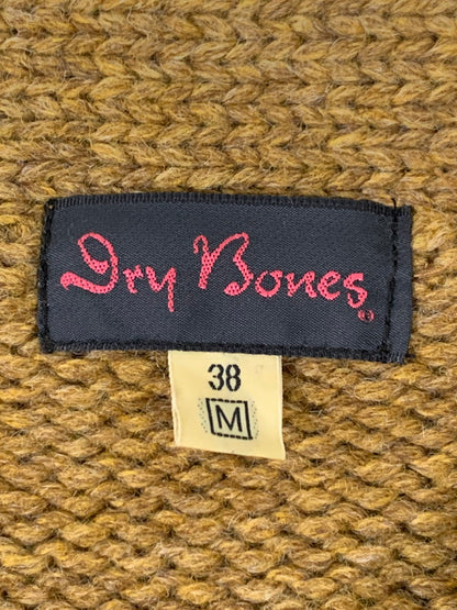 【中古品】【メンズ】 Dry Bones ドライボーンズ LETTERED SWEATER レタード セーター ニット トップス 146-260403-KS-02-min サイズ：M カラー：マスタード 万代Net店