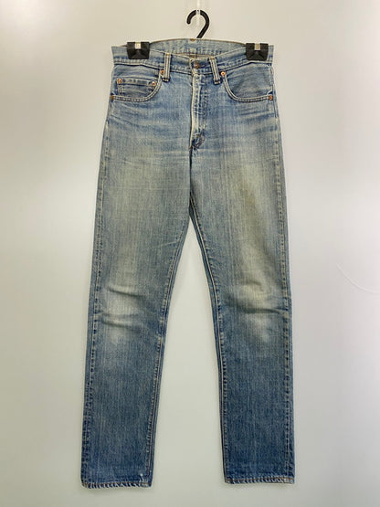【現状渡し品】【メンズ】 Levi's リーバイス デニムパンツ 505-0217 66後期 刻印8 42TALON スモールE ヴィンテージ メンズ ジーンズ 157-260116-em-23-min サイズ：W30×L34 カラー：インディゴ 万代Net店