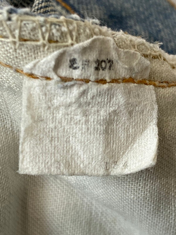 【現状渡し品】【メンズ】 Levi's リーバイス デニムパンツ 505-0217 66後期 刻印8 42TALON スモールE ヴィンテージ メンズ ジーンズ 157-260116-em-23-min サイズ：W30×L34 カラー：インディゴ 万代Net店