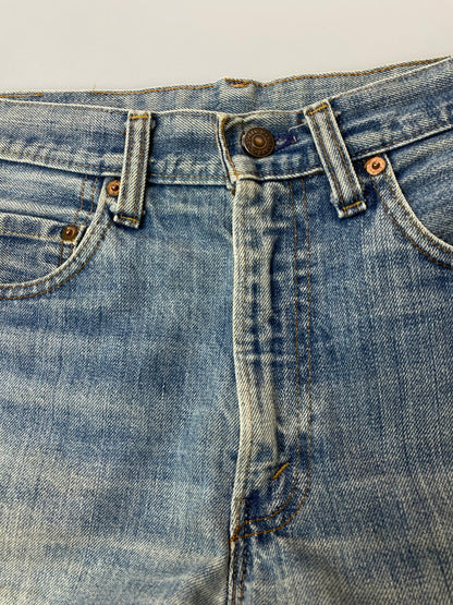 【現状渡し品】【メンズ】 Levi's リーバイス デニムパンツ 505-0217 66後期 刻印8 42TALON スモールE ヴィンテージ メンズ ジーンズ 157-260116-em-23-min サイズ：W30×L34 カラー：インディゴ 万代Net店