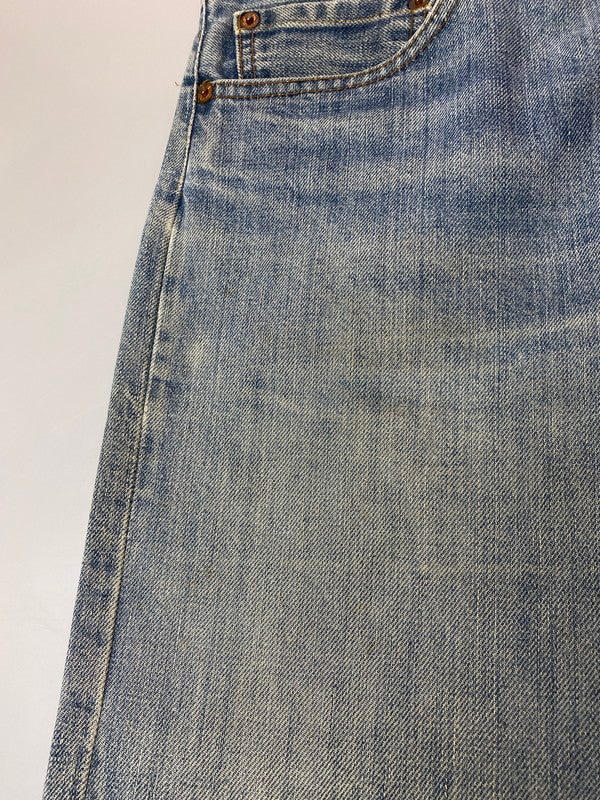 【現状渡し品】【メンズ】 Levi's リーバイス デニムパンツ 505-0217 66後期 刻印8 42TALON スモールE ヴィンテージ メンズ ジーンズ 157-260116-em-23-min サイズ：W30×L34 カラー：インディゴ 万代Net店
