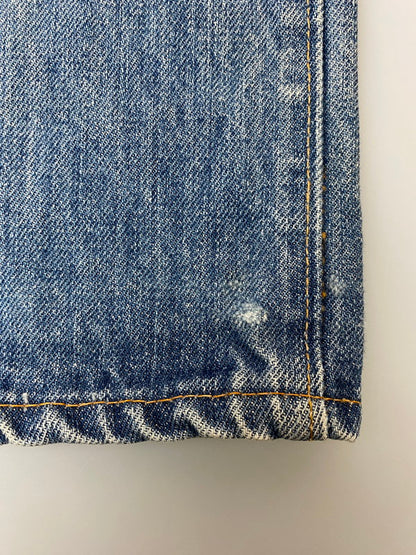 【現状渡し品】【メンズ】 Levi's リーバイス デニムパンツ 505-0217 66後期 刻印8 42TALON スモールE ヴィンテージ メンズ ジーンズ 157-260116-em-23-min サイズ：W30×L34 カラー：インディゴ 万代Net店