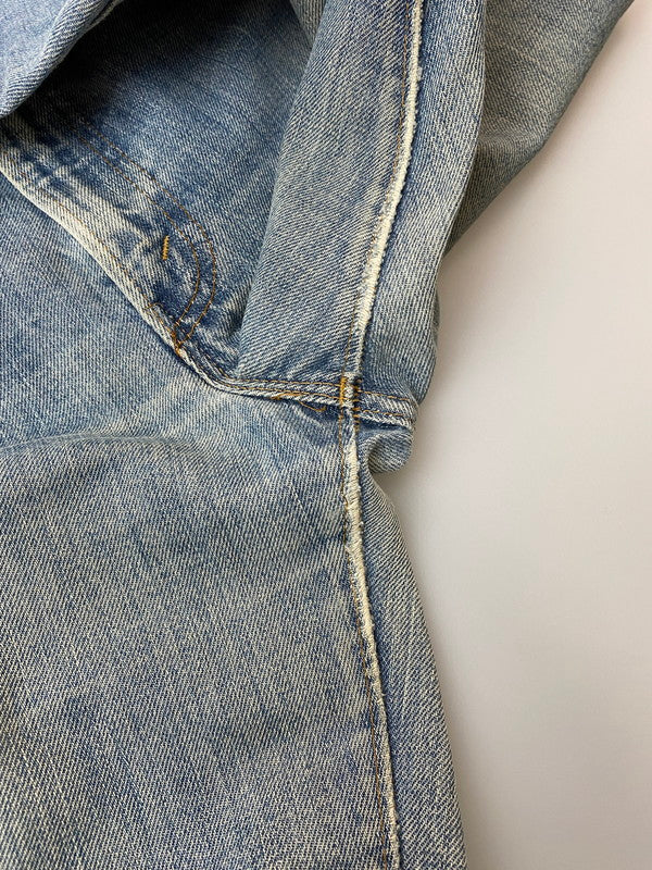 【現状渡し品】【メンズ】 Levi's リーバイス デニムパンツ 505-0217 66後期 刻印8 42TALON スモールE ヴィンテージ メンズ ジーンズ 157-260116-em-23-min サイズ：W30×L34 カラー：インディゴ 万代Net店