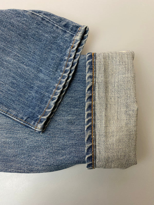 【現状渡し品】【メンズ】 Levi's リーバイス デニムパンツ 505-0217 66後期 刻印8 42TALON スモールE ヴィンテージ メンズ ジーンズ 157-260116-em-23-min サイズ：W30×L34 カラー：インディゴ 万代Net店