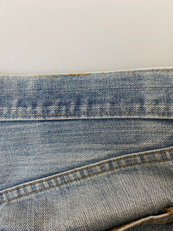 【現状渡し品】【メンズ】 Levi's リーバイス デニムパンツ 505-0217 66後期 刻印8 42TALON スモールE ヴィンテージ メンズ ジーンズ 157-260116-em-23-min サイズ：W30×L34 カラー：インディゴ 万代Net店