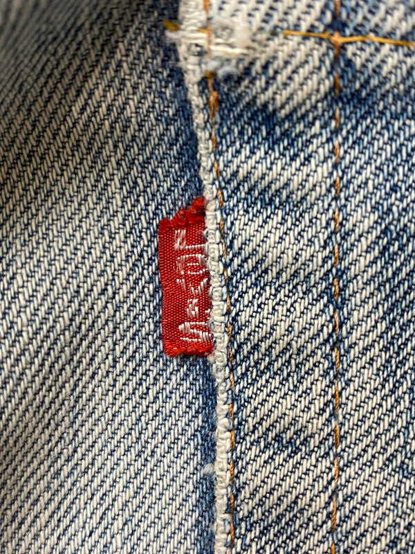 【現状渡し品】【メンズ】 Levi's リーバイス デニムパンツ 505-0217 66後期 刻印8 42TALON スモールE ヴィンテージ メンズ ジーンズ 157-260116-em-23-min サイズ：W30×L34 カラー：インディゴ 万代Net店