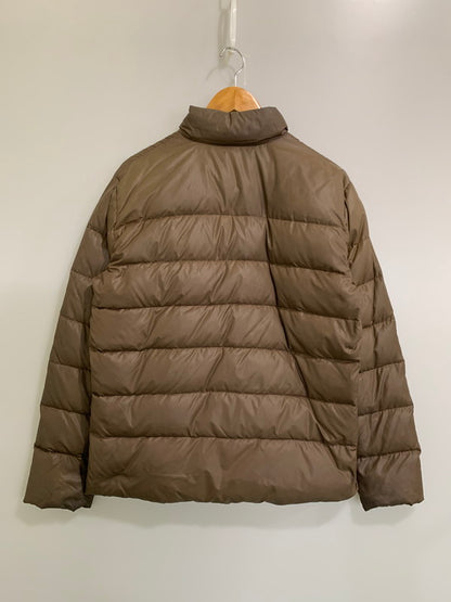 【現状渡し品】【メンズ】 FRED PERRY フレッドペリー F2037 月桂樹ロゴ PARTEX DOWN JACKET ダウンジャケット メンズアウター 141-260403-KS-04-min サイズ：O カラー：ブラウン 万代Net店