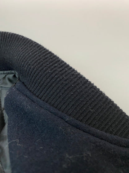 【現状渡し品】【メンズ】 FLATLUX フラットラックス WOOL STADIUM JACKET ウールスタジアムジャケット アウター スタジャン 142-260126-SH-13-min サイズ：XL カラー：ネイビー 万代Net店