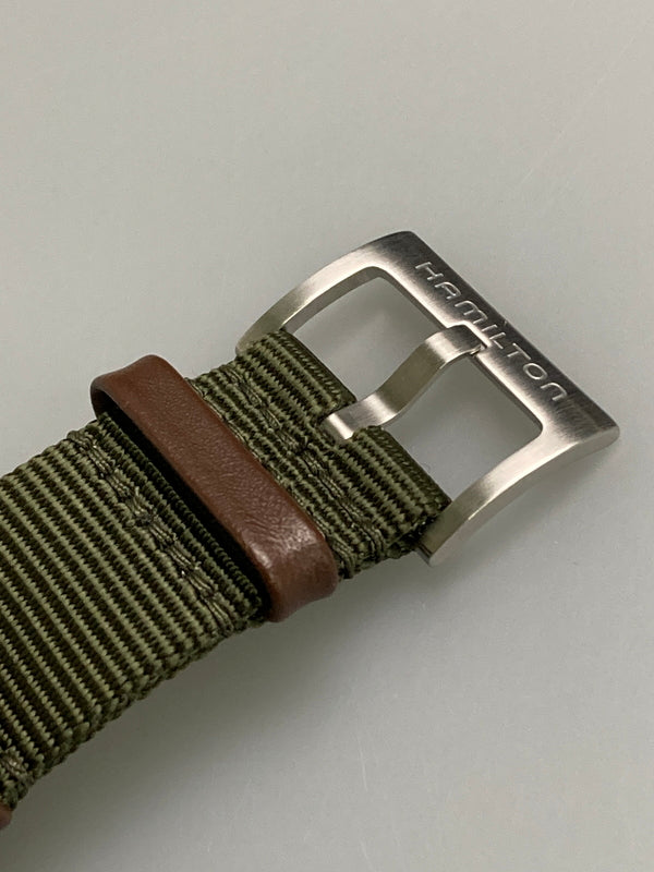 【中古美品】【メンズ】 HAMILTON ハミルトン KHAKI FIELD MECHANICAL 42MM H69529913 カーキ フィールド メカニカル 腕時計 時計 195-260123-jt-09-min カラー：シルバー/オリーブ 万代Net店
