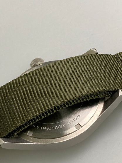 【中古美品】【メンズ】 HAMILTON ハミルトン KHAKI FIELD MECHANICAL 42MM H69529913 カーキ フィールド メカニカル 腕時計 時計 195-260123-jt-09-min カラー：シルバー/オリーブ 万代Net店