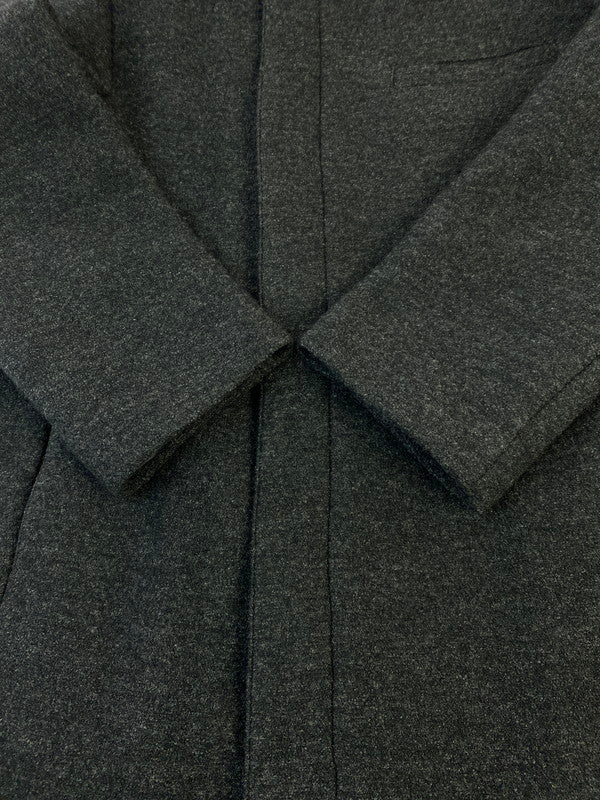 【中古品】【メンズ】 OLD JUN MEN オールドジュンメン HI NECK COAT ハイネックコート ウール アウター 146-260120-AS-29-min サイズ：F2 カラー：ブラック 万代Net店