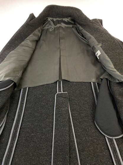 【中古品】【メンズ】 OLD JUN MEN オールドジュンメン HI NECK COAT ハイネックコート ウール アウター 146-260120-AS-29-min サイズ：F2 カラー：ブラック 万代Net店